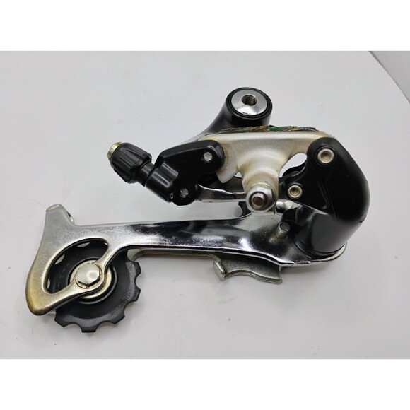 NOS SHIMANO ALTUS A10 REAR MECH DERAILLEUR VINTAGE OLD 7 SPEED RD-AT10 LONG CAGE - Picture 9 of 11